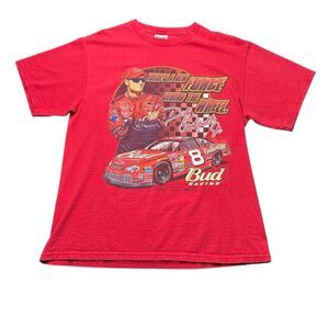 Vintage Dale Earnhardt Jr. Chase Authentics T Shirt Red Mens Large NASCAR